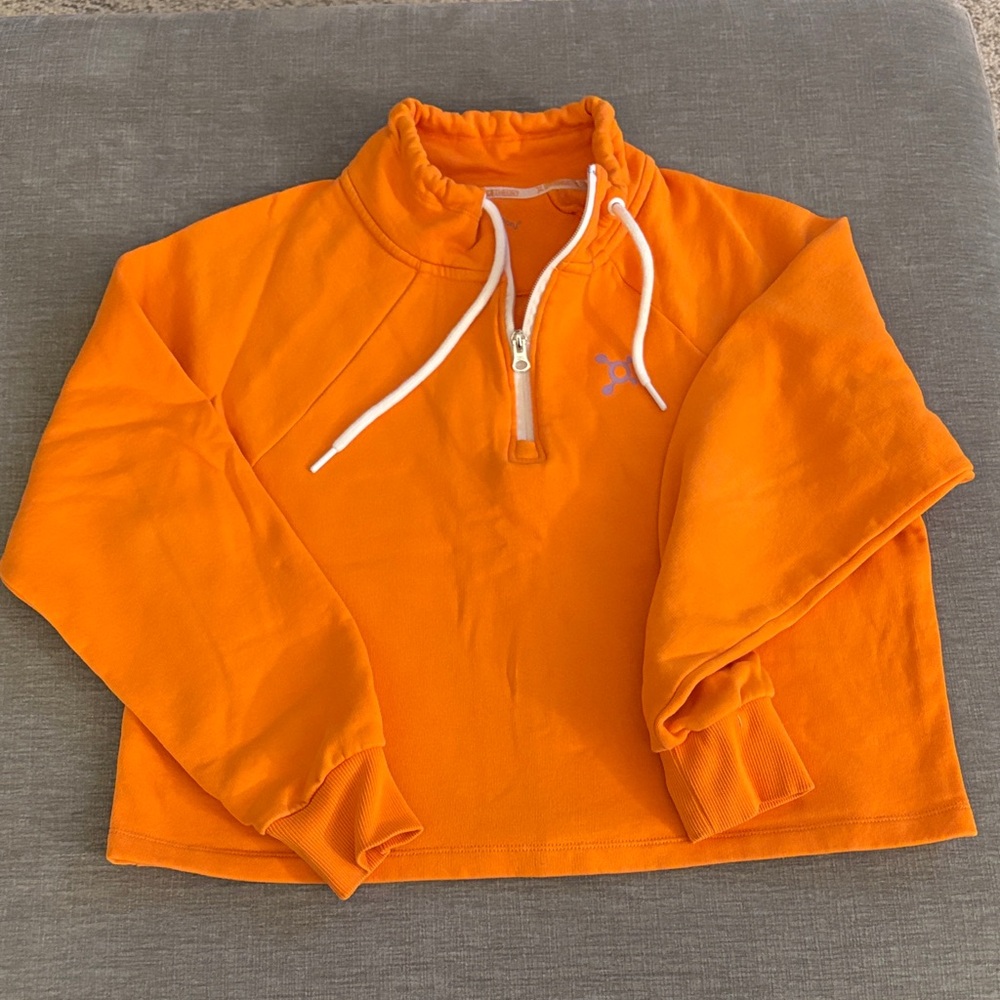 Orangetheory Half-Zip Crop Pullover